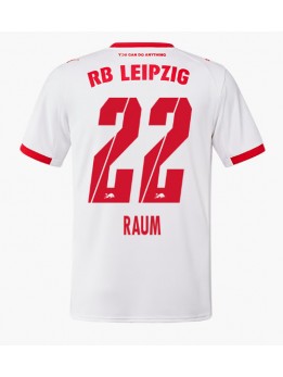 RB Leipzig David Raum #22 Replika Hemmakläder 2025-26 Kortärmad